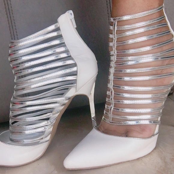 Barnes Strappy Stiletto Pump by Privileged Shoes. - Picture 2 of 8